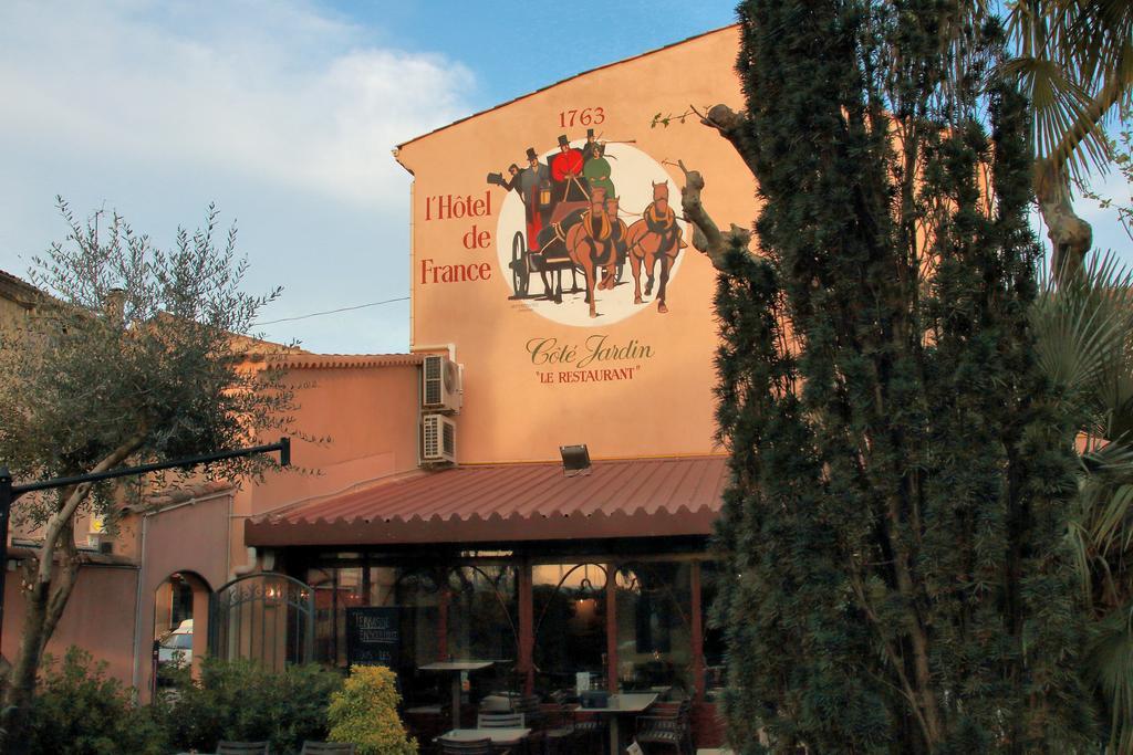 Hotel De France - Hotel De Charme En Provence Saint-Maximin Eksteriør bilde
